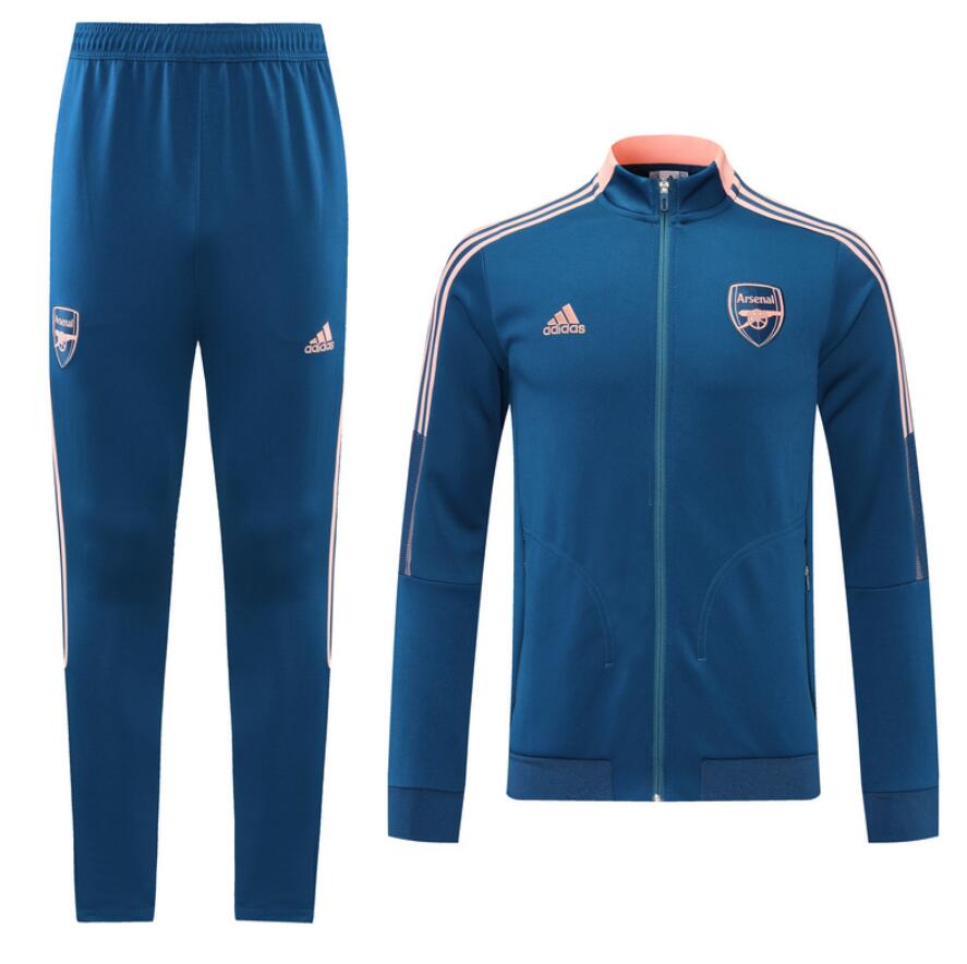 2021/22 Arsenal Blue Training Kits Jacket with Pants